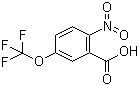 2-硝基-5-(三氟甲氧基)苯甲酸分子结构 (CAS 189359-65-7)