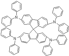 2,2',7,7'-四(二苯基氨基)-9,9'-螺双芴分子结构 (CAS 189363-47-1)