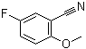 structure of CAS# 189628-38-4, 5-Fluoro-2-methoxybenzonitrile