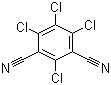百菌清分子结构 (CAS 1897-45-6)