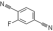 2-氟对苯二甲腈分子结构 (CAS 1897-53-6)