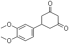 5-(3,4-二甲氧基苯基)环己烷-1,3-二酮分子结构 (CAS 190064-28-9)
