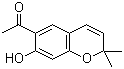 半齿泽兰素色烯分子结构 (CAS 19013-03-7)