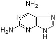 2,6-二氨基嘌呤分子结构 (CAS 1904-98-9)