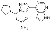 Ruxolitinib Amide molecular structure (CAS 1911644-32-0)