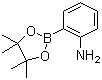 2-氨基苯硼酸频哪醇酯分子结构 (CAS 191171-55-8)