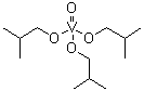三异丁基正钒酸酯分子结构 (CAS 19120-62-8)