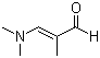 3-二甲氨基-2-甲基-2-丙烯醛分子结构 (CAS 19125-76-9)