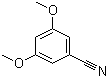 3,5-二甲氧基苯腈分子结构 (CAS 19179-31-8)