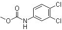 3,4-二氯苯基氨基甲酸甲酯分子结构 (CAS 1918-18-9)