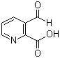 3-甲酰基-2-吡啶甲酸分子结构 (CAS 19182-29-7)