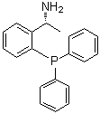 (alphaR)-2-(二苯基膦基)-alpha-甲基苯甲胺分子结构 (CAS 192057-60-6)