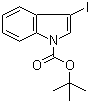 1-tert-Butoxycarbonyl-3-iodo-1H-indole molecular structure (CAS 192189-07-4)