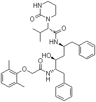 Lopinavir molecular structure (CAS 192725-17-0)