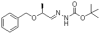 (S)-[2-(苯基甲氧基)亚丙基]肼羧酸叔丁酯分子结构 (CAS 192802-28-1)