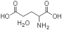 DL-谷氨酸水合物分子结构 (CAS 19285-83-7)