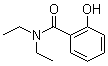 N,N-二乙基水杨酰胺分子结构 (CAS 19311-91-2)