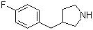 结构式 CAS# 193220-17-6, 3-(4-氟苄基)吡咯烷