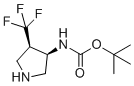 叔-丁基3-羟基-5-(三氟甲基)哌啶-1-羧酸酯分子结构 (CAS 1932318-16-5)
