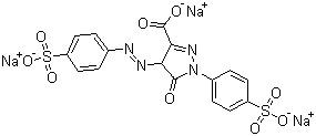 酸性黄 23分子结构 (CAS 1934-21-0)