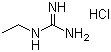 N-乙基盐酸胍分子结构 (CAS 19341-54-9)