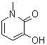 3-羟基-1-甲基-2-吡啶酮分子结构 (CAS 19365-01-6)