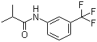 3-(异丁酰氨基)-1-三氟甲基苯分子结构 (CAS 1939-27-1)