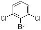 2,6-二氯溴苯分子结构 (CAS 19393-92-1)