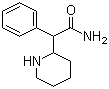 alpha-苯基哌啶-2-乙酰胺分子结构 (CAS 19395-39-2)