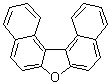 结构式 CAS# 194-63-8, 二萘并[2,1-b:1',2'-d]呋喃