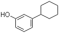 3-环己基苯酚分子结构 (CAS 1943-95-9)