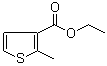 2-甲基-3-噻吩基羧酸乙酯分子结构 (CAS 19432-66-7)