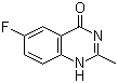 6-氟-2-甲基喹唑啉-4-酮分子结构 (CAS 194473-04-6)