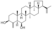(3beta,6beta,21beta)-A'-Neo-24-norgammacera-4(23),22(29)-diene-3,6-diol molecular structure (CAS 194613-74-6)