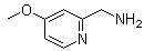 2-Aminomethyl-4-methoxypyridine molecular structure (CAS 194658-14-5)