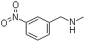 N-甲基-3-硝基苄胺分子结构 (CAS 19499-61-7)