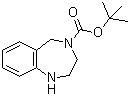 4-叔丁氧羰基-2,3,4,5-四氢-1H-苯并[e][1,4]二氮杂卓分子结构 (CAS 195983-63-2)