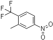 3-甲基-4-三氟甲基硝基苯分子结构 (CAS 1960-52-7)