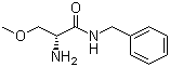 (R)-2-氨基-3-甲氧基-N-苄基丙酰胺分子结构 (CAS 196601-69-1)