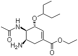 奥司他韦分子结构 (CAS 196618-13-0)
