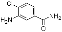 3-氨基-4-氯苯甲酰胺分子结构 (CAS 19694-86-1)