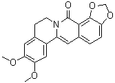 8-氧代-表小檗碱分子结构 (CAS 19716-60-0)