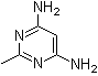 2-甲基-4,6-嘧啶二胺分子结构 (CAS 197165-78-9)