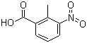 2-Methyl-3-nitrobenzoic acid molecular structure (CAS 1975-50-4)