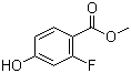 Methyl 2-fluoro-4-hydroxybenzoate molecular structure (CAS 197507-22-5)