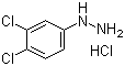 3,4-二氯苯肼盐酸盐分子结构 (CAS 19763-90-7)