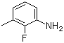 2-氟-3-甲基苯胺分子结构 (CAS 1978-33-2)