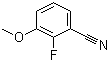 2-Fluoro-3-methoxybenzonitrile molecular structure (CAS 198203-94-0)