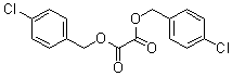 structure of CAS# 19829-42-6, Bis(4-chlorobenzyl) oxalate;Bis(p-chlorobenzyl) oxalate; Di-p-chlorobenzyl oxalate; HS 3519