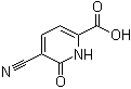 5-氰基-1,6-二氢-6-氧代-2-吡啶羧酸分子结构 (CAS 19841-76-0)
